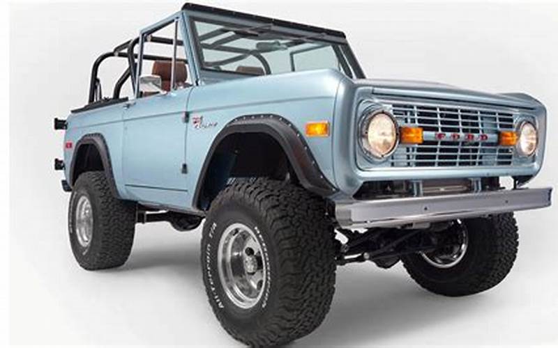 Ford Bronco 1971 Buying Tips