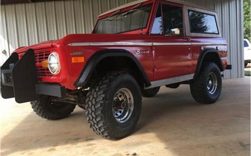 Ford Bronco 1971 For Sale In Texas