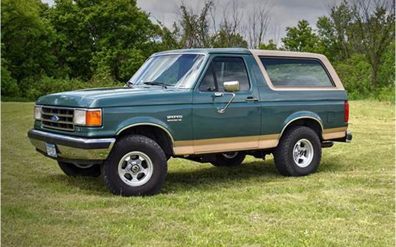 Ford Bronco 1998 Exterior Image