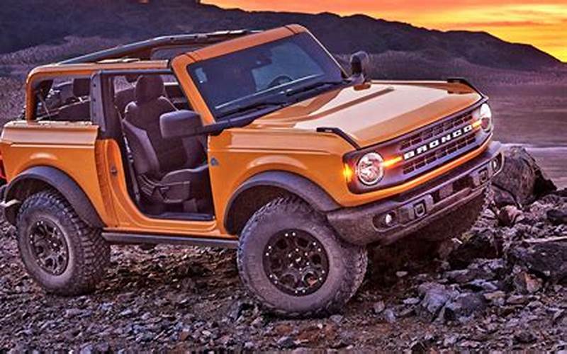 Ford Bronco 2021 Convertible