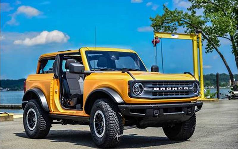 Ford Bronco 2021 Two Door Price