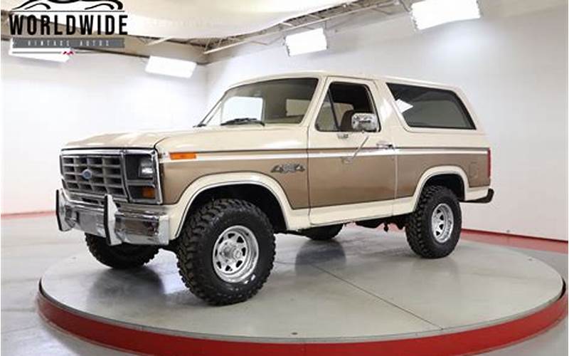 Ford Bronco 80-86
