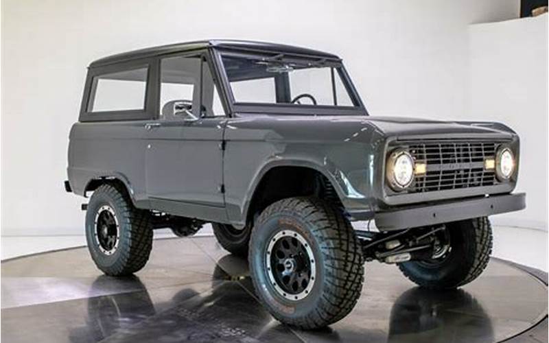 Ford Bronco Automatic For Sale