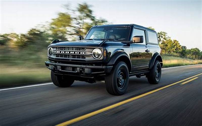 Ford Bronco Big Bend Features