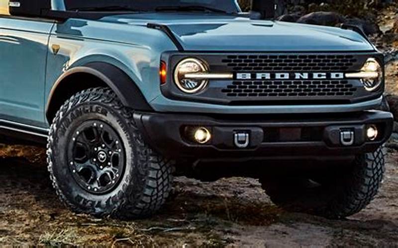 Ford Bronco Demo Tires