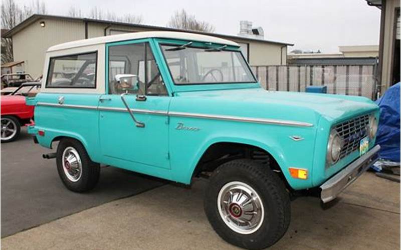 Ford Bronco For Sale In Canada