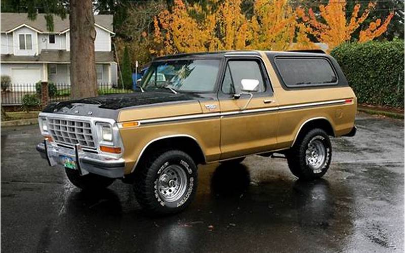 Ford Bronco For Sale In Portland