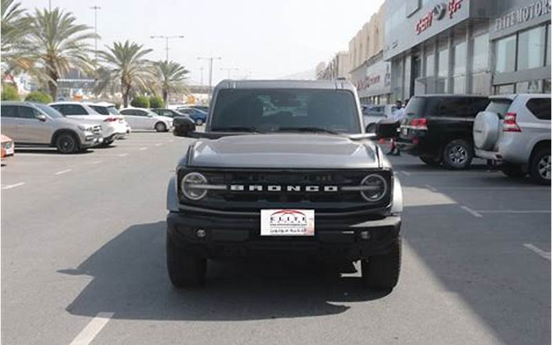 Ford Bronco For Sale In Qatar