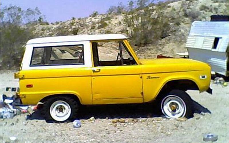 Ford Bronco For Sale On Craigslist San Antonio