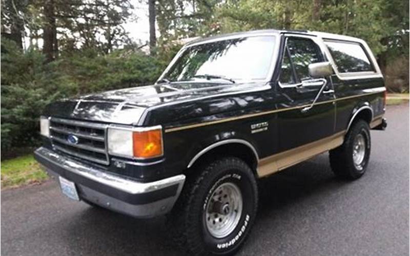 Ford Bronco For Sale Spokane Washington