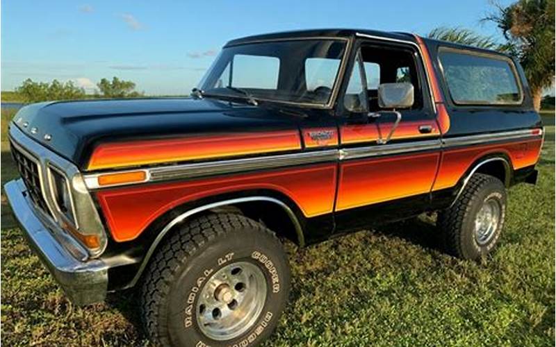 Ford Bronco Freewheeling Edition For Sale