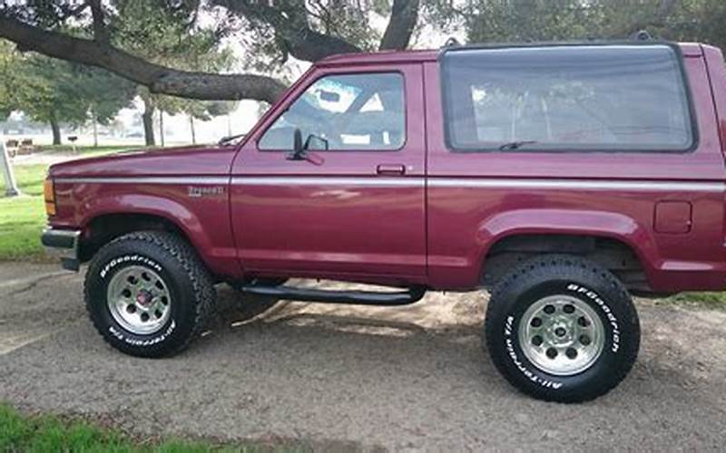 Ford Bronco Ii Off Road