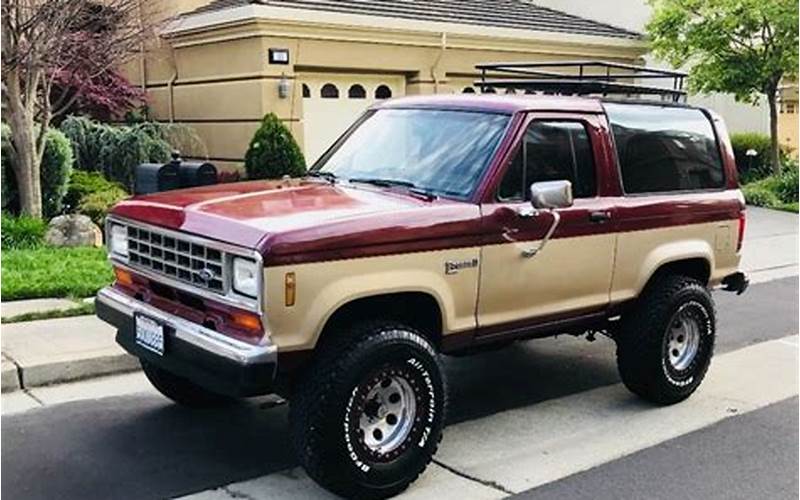 Ford Bronco Ii V8