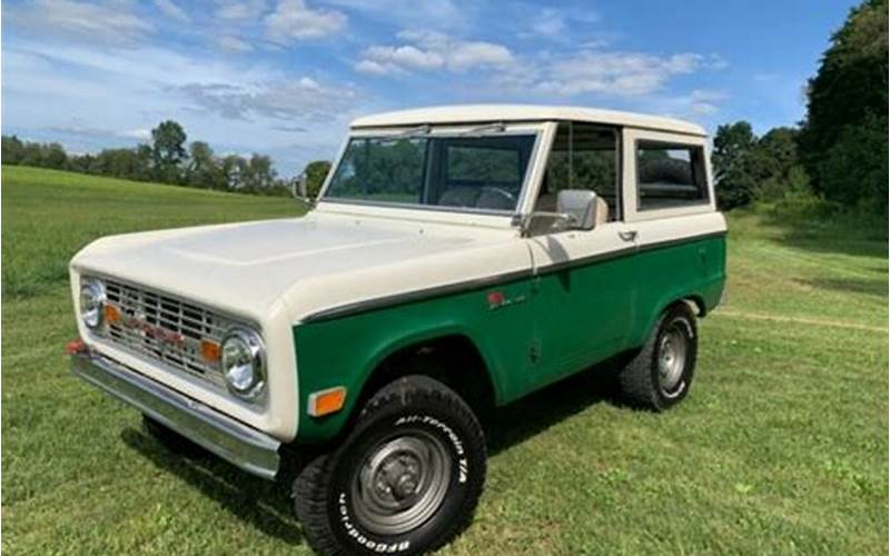 Ford Bronco Investment