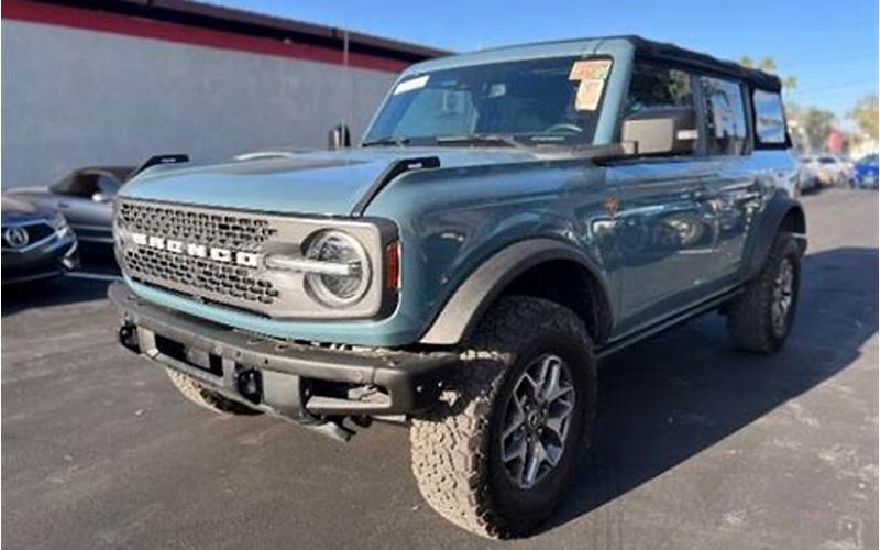 Ford Bronco Mesa Az