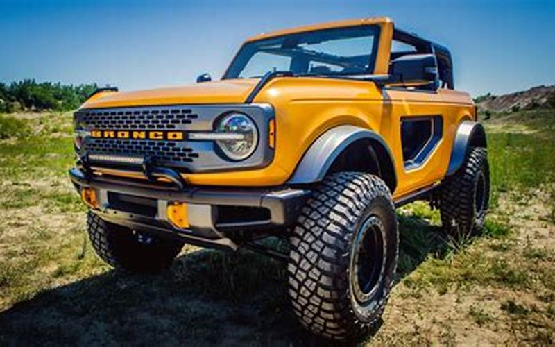 Ford Bronco Models And Pricing