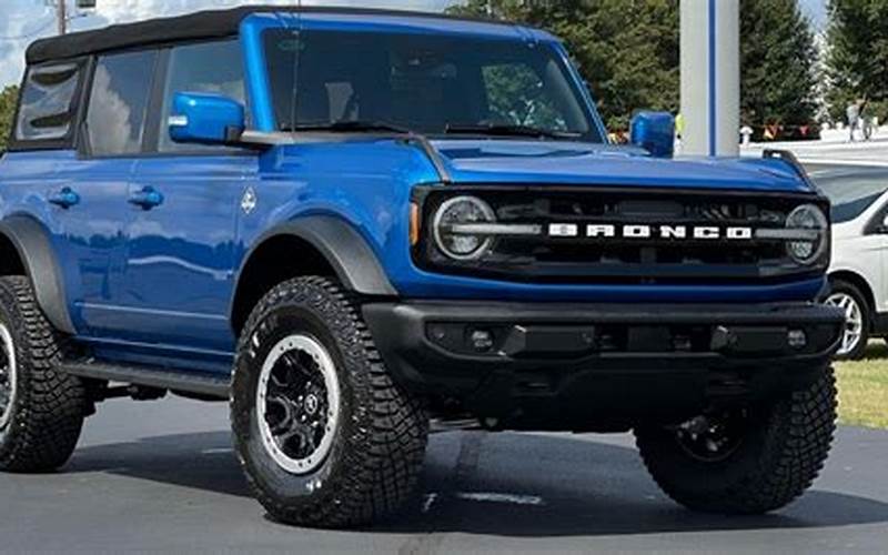 Ford Bronco Outer Banks Price