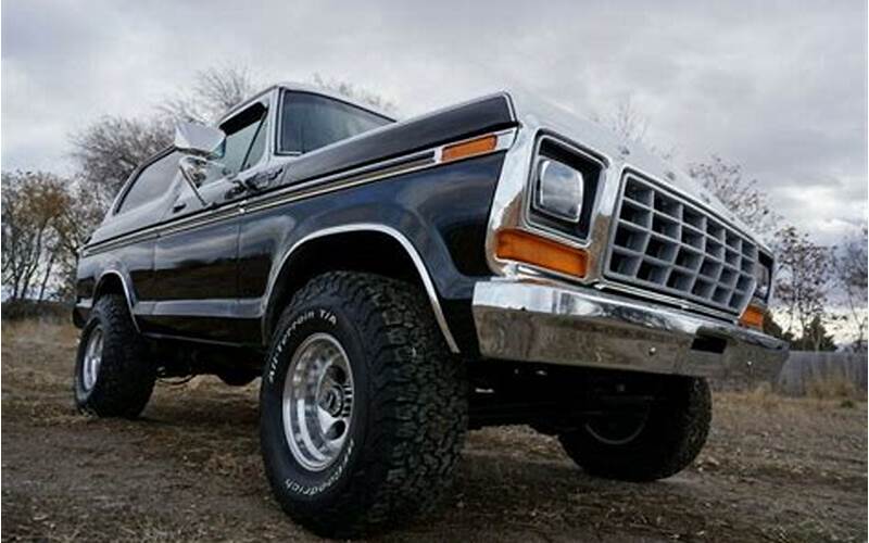 Ford Bronco Ranger Xlt For Sale
