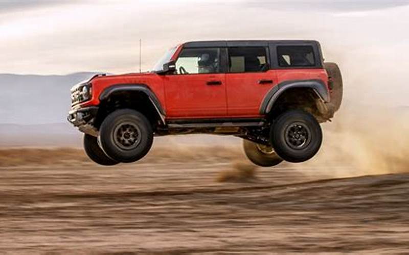 Ford Bronco Raptor Off-Roading Image