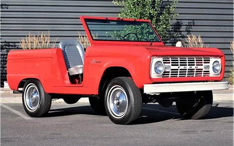 Ford Bronco Roadster 1966