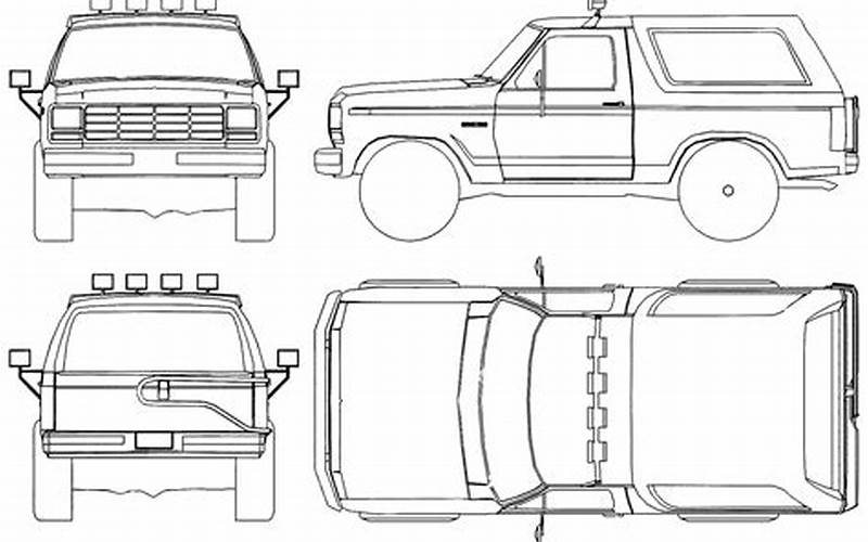 Ford Bronco U15 Blueprint