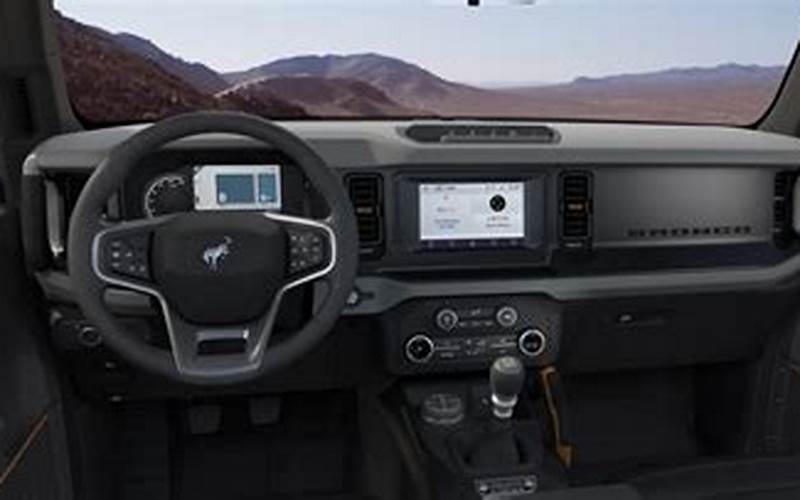 Ford Bronco U15 Interior