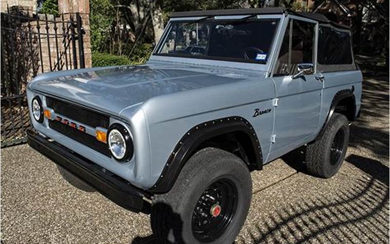 Ford Broncos In Houston Texas