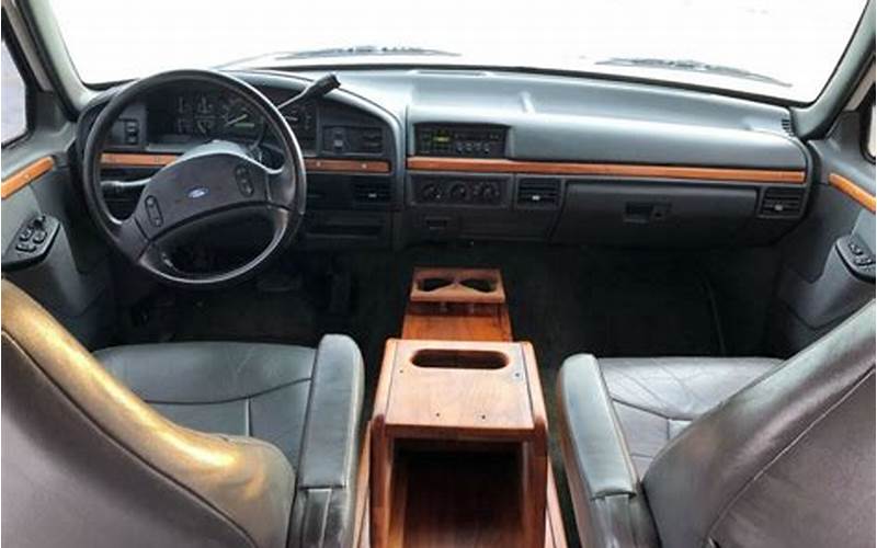 Ford Centurion Bronco Interior
