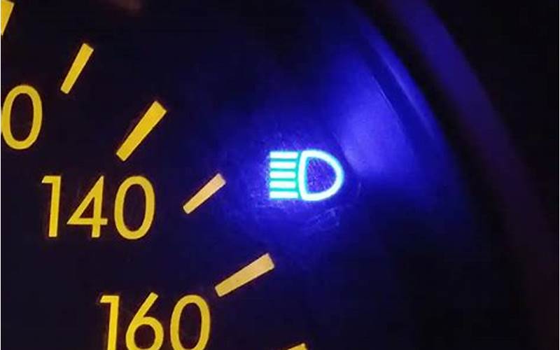 Ford Escape High Beam Indicator Light