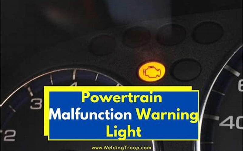 Ford Escape Powertrain Malfunction Warning Light
