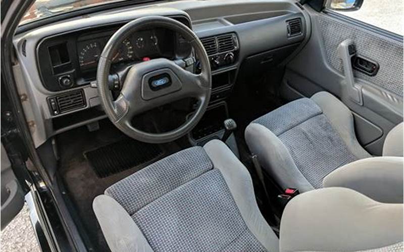 Ford Escort Gt Turbo Interior
