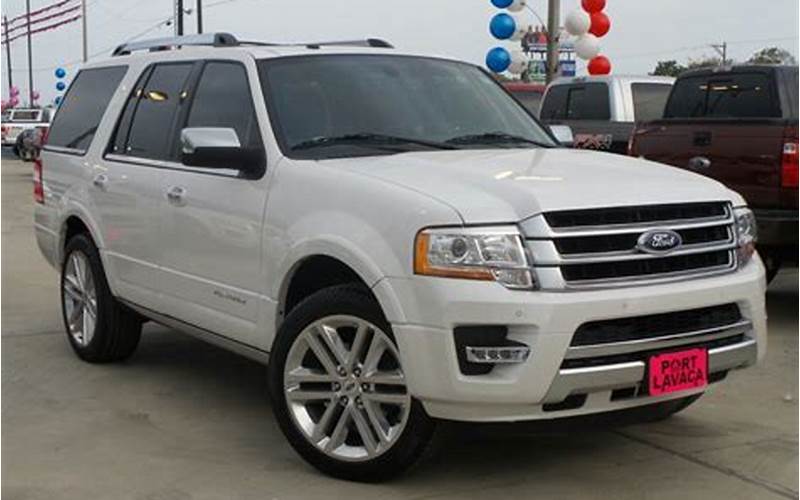 Ford Expedition El Platinum Advantages