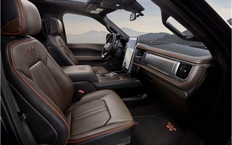Ford Expedition Max King Ranch Interior