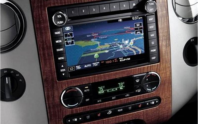 Ford Expedition Navigation System Screen