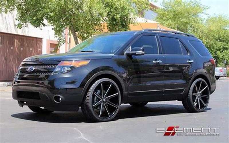 Ford Explorer On 24 Inch Rims Performance