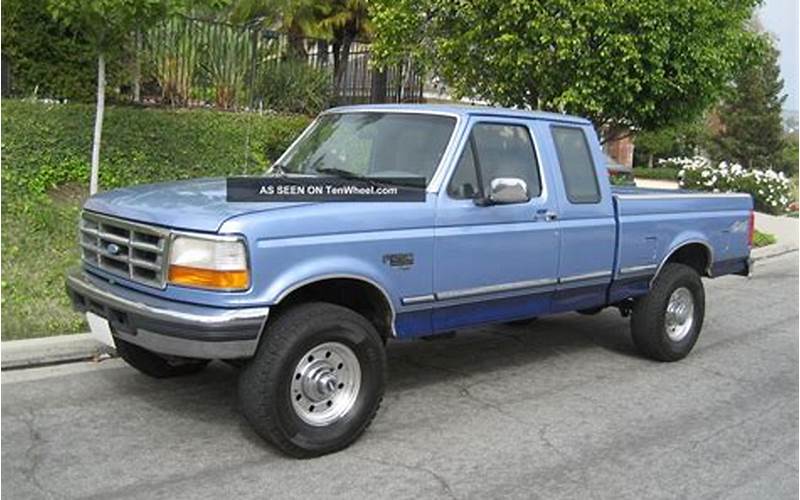 Ford F250 4X4 Extended Cab Diesel