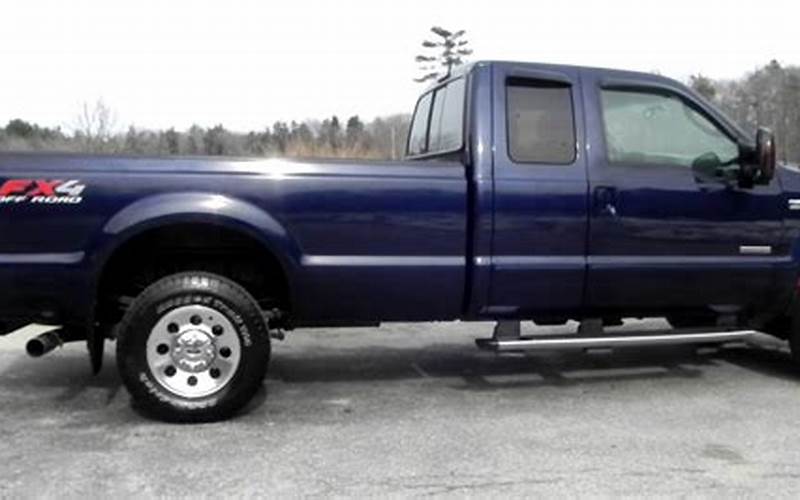 Ford F250 4X4 Long Bed Engine