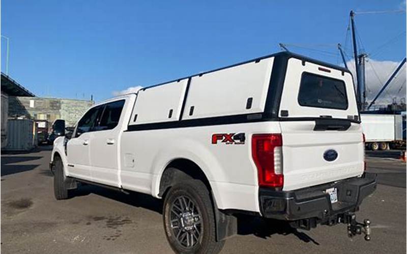Ford F250 Canopy Security