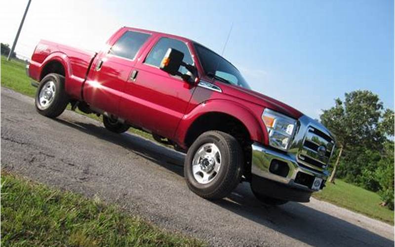 Ford F250 Crew Cab 4X4 Safety Features