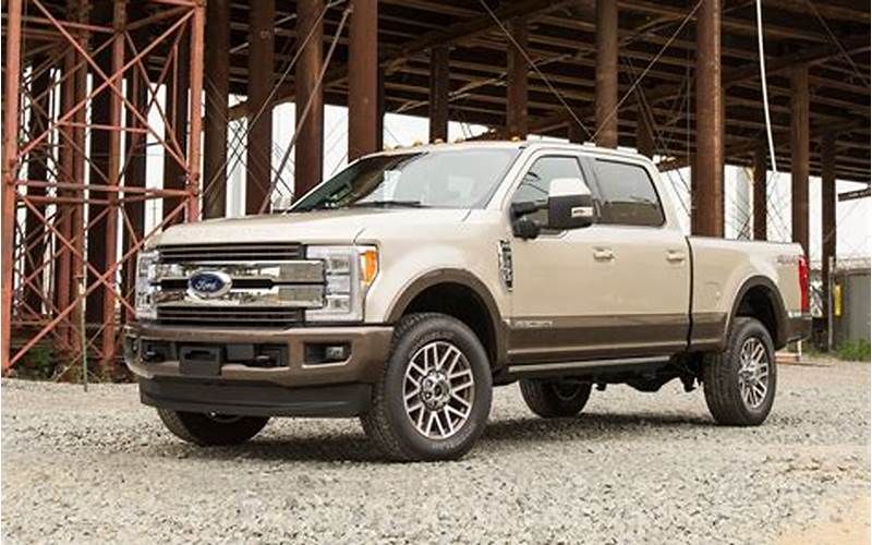 Ford F250 King Ranch Safety