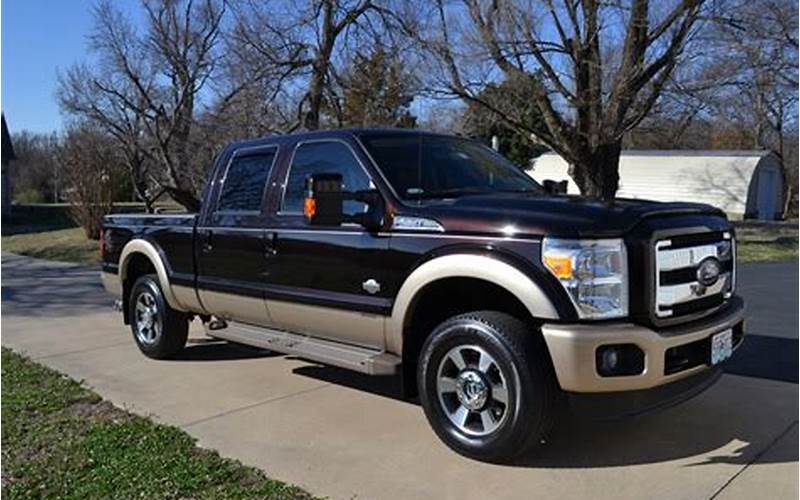 Ford F250 King Ranch Value