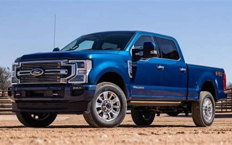 Ford F250 Short Bed Blue