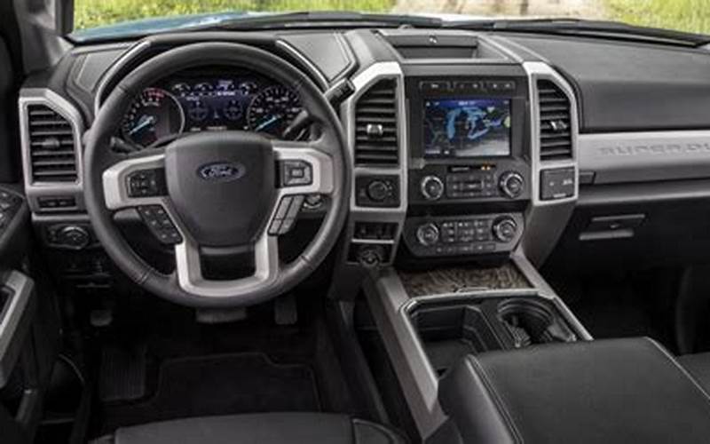 Ford F250 Xlt Diesel Interior