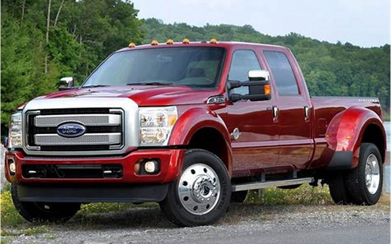 Ford F450 Exterior