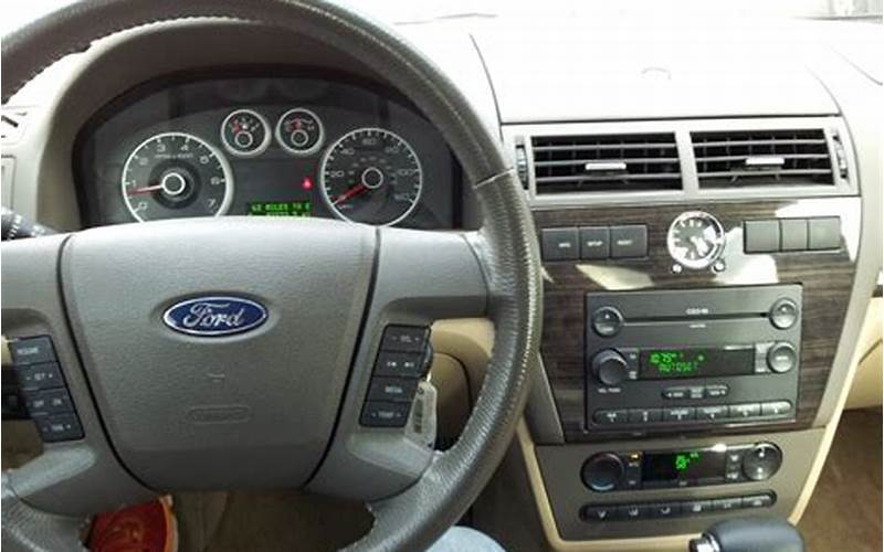 Ford Fusion 2006 Sel Interior