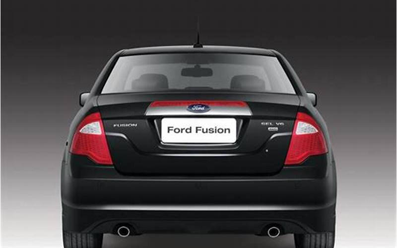 Ford Fusion 2009 Fuel Economy