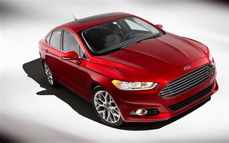 Ford Fusion 2013 Fuel Efficiency