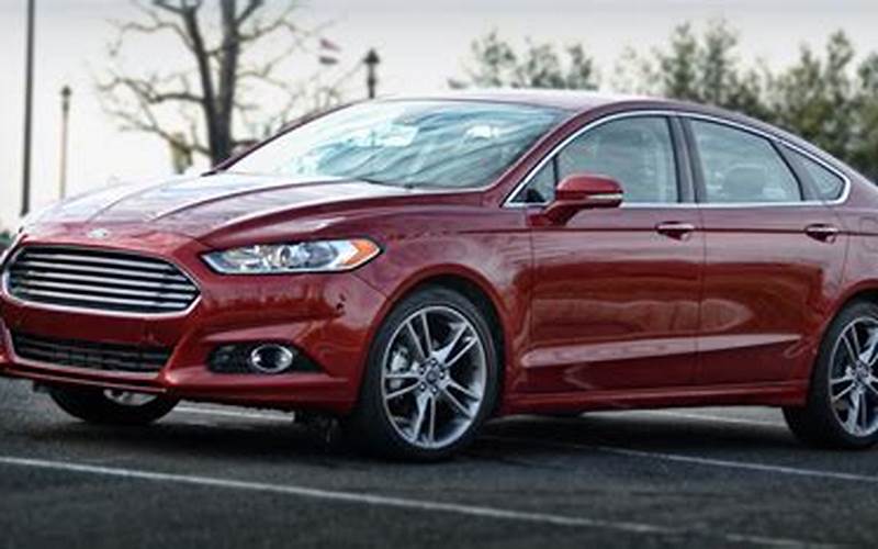 Ford Fusion 2013 Sport Safety