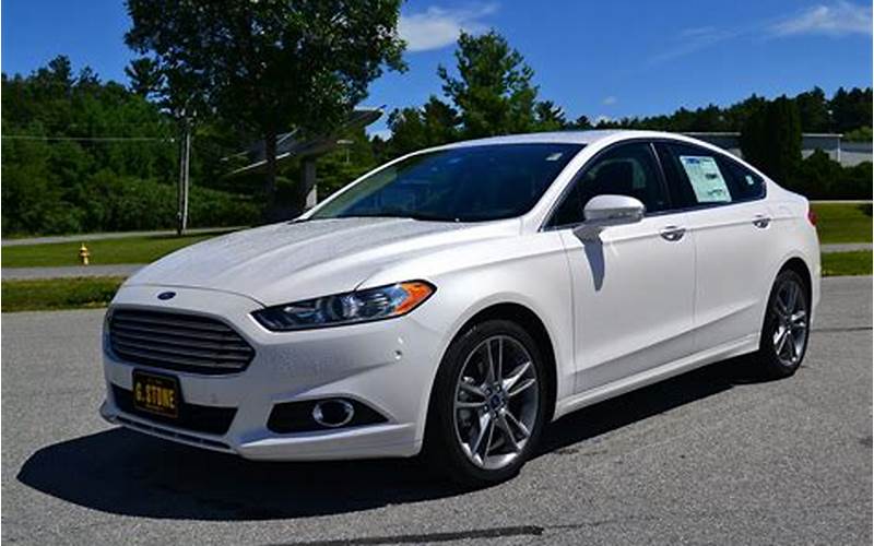Ford Fusion 2014 Awd Exterior