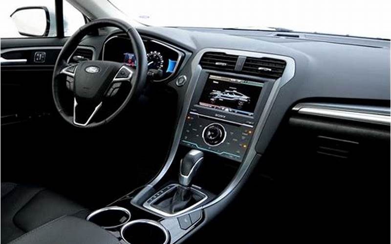 Ford Fusion 2014 Awd Interior